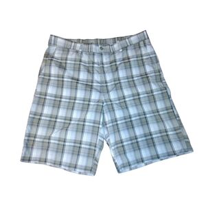 ♥️ 💙 NWOT Ben Hogan Quick Dry Men's Plaid golf shorts Size 36